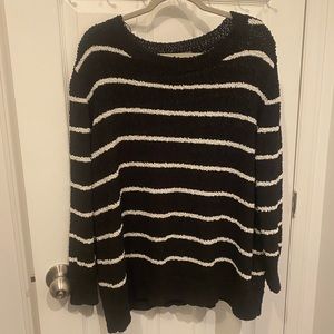 Vince Camuto Striped Sweater 2X